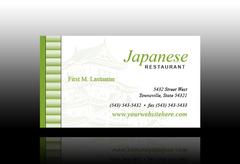 japanese-food-services-business card-template